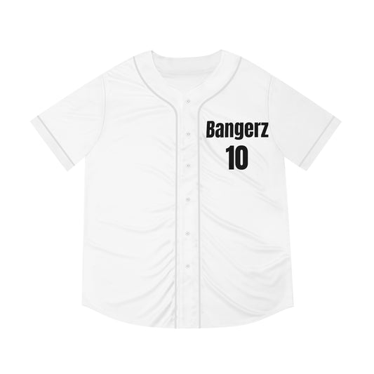 Retro Bangin Baseball Jersey (White)