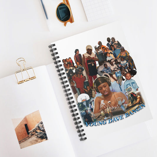 Locked In  Retro Bangin Notebook - Ruled Line